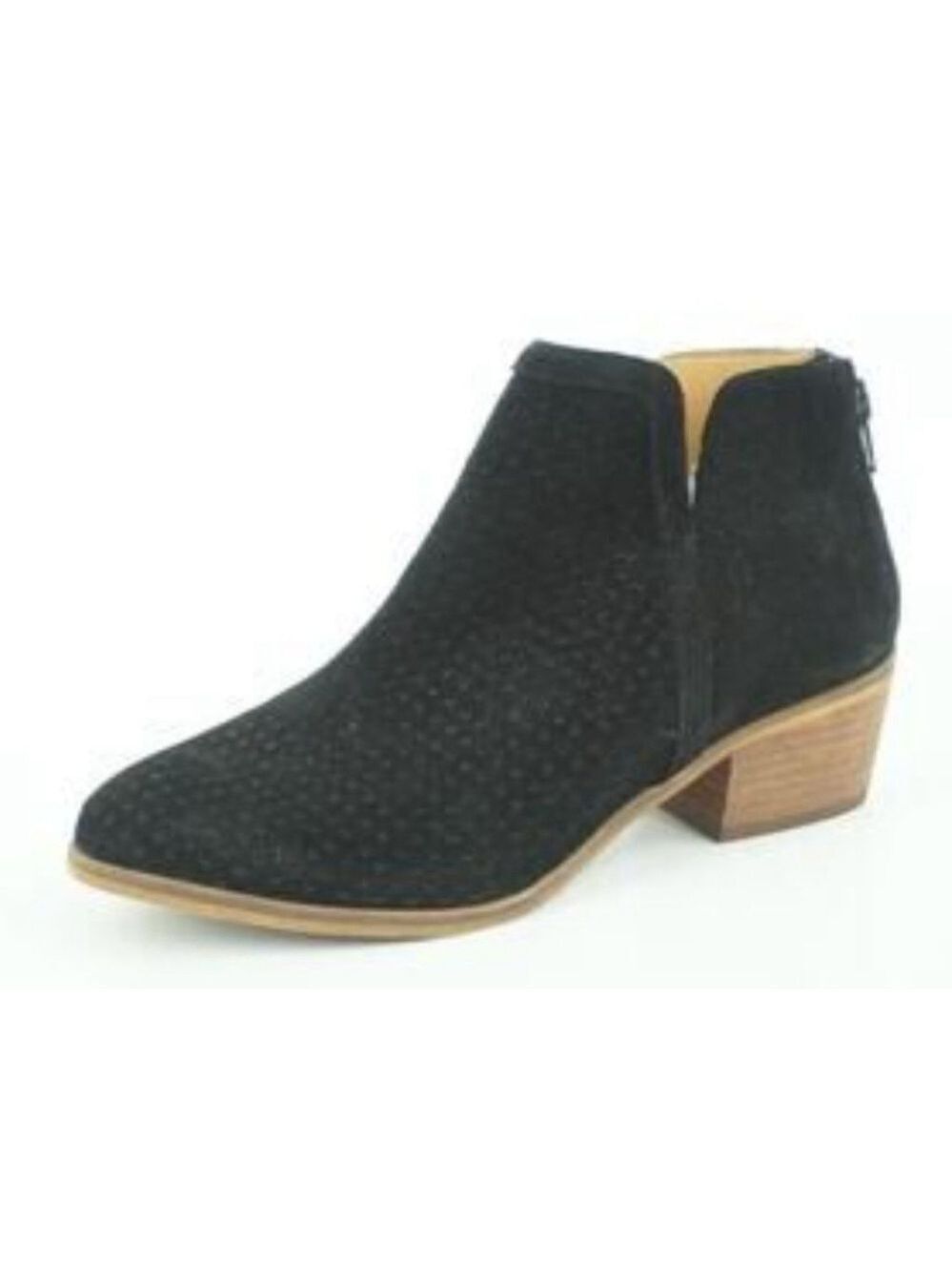 Susina Kyle Perforated Suede Boots Size 8M